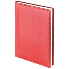 Ежедневник Альт датированный 2022 год, А5 (146 х 206 мм), "VELVET" красный 168 л., Арт. 3-123/10