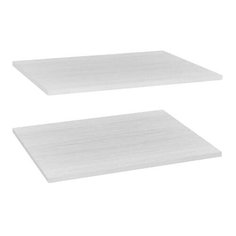 Комплект полок к шкафу платяному Порто SZF4D2S Black Red White