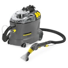 Пылесос профессиональный моющий Karcher PUZZI 8/1 C with hand nozzle *EU + многоразовые латексные перчатки