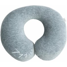 Подушка для шеи Amarobay Soft Bagel серый Amarobaby