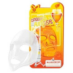 ELIZAVECCA Маска тканевая для лица с медом. Honey deep power ringer mask pack, 23 мл.