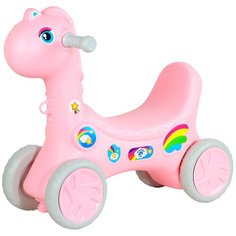 Каталка-толокар Джамбо Тойз Единорог (JB5100030) розовый