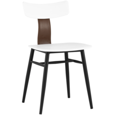 Стул ANT, пластиковый, белый(комплект 2 шт) Stool Group