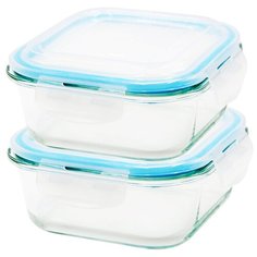 Набор квадратных пищевых контейнеров Eley ELECST6010L2