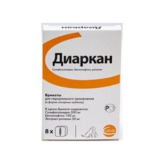 Ceva Диаркан сахарные кубики от диареи