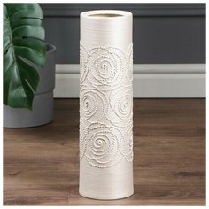 Ваза настольная "Максимус", ажур, керамика, 40 см