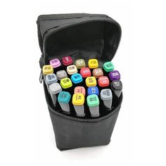 Маркеры для скетчинга двухсторонние TOUCH 24 шт