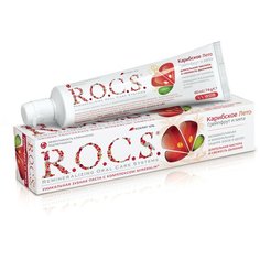 Зубная паста R. O. C. S. Карибское лето Грейпфрут и Мята, 60 мл R.O.C.S.