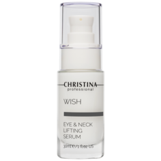 Сыворотка для кожи вокруг глаз и шеи Christina Wish Eyes & Neck Lifting Serum подтягивающая, 30 мл