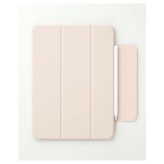 Чехол книжка / подставка для iPad Air 4 (2020) 10,9 дюймов, магнит, экокожа, спящий режим, розовый Deppa