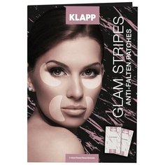 Патчи для глаз Klapp Glam Stripes Anti-Falten Patches Голливудские, 2 шт