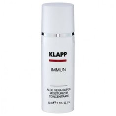 Гель для лица Klapp Immun Aloe Vera Super Moisturizer Concentrate с алое вера, 50 мл