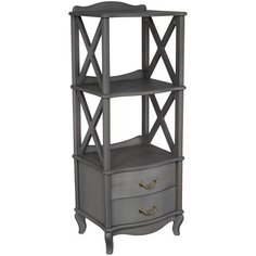 Этажерка Leset Джульетта-2 Серый ясень