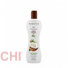 Увлажняющий шампунь с органическим кокосовым маслом CHI BioSilk Organic Coconut Oil Moisturizing shampoo 355 мл