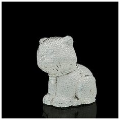 Статуэтка "Котик", посеребрение, 7 см Argenesi