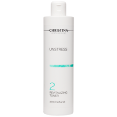 Тоник для лица Christina Unstress Revitalizing Toner, pH 4.0-4.5 шаг 2, восстанавливающий, 300 мл