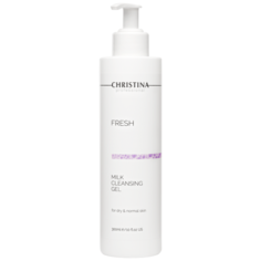 Гель для умывания Christina Fresh Milk Cleansing Gel For Dry and Normal Skin молочный, очищающий, для сухой и нормальной кожи, 300 мл