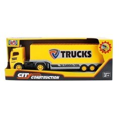 Игрушка Машинка пластмассовая Грузовик, звуковые и световые эффекты, 38х15х9 см - Junfa Toys [998-47A]