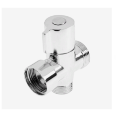 Дивертор для смесителя пружинный с гайкой цинк хром Itap