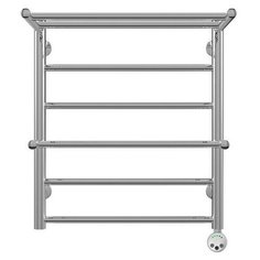 Полотенцесушитель электрический Terminus Анкона П6 500x591 с полкой, ТЭН HT-1 300W, левый/правый