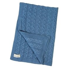 Плед Amarobaby Pure Love Косичка 75х105 см Джинс