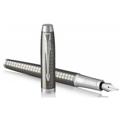Ручка перьевая Parker IM Premium F322 1931681 Dark Espresso CT F перо сталь нержавеющая подар.кор.