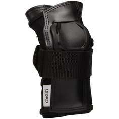 Защита запястий для роликов, скейтбордов для взрослых черно- серая FIT500 OXELO X Декатлон Decathlon