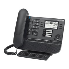 Телефон Alcatel- Lucent Ent Телефонный аппарат 8028s WW Premium Deskphone Moon Grey, 2,8" 64x128 B W backlight display, Wide Band Corded Confort Handset, 4 programmable keys with Led Paper Label, Alphabetic Keyboard, Jack 3,5 mm 4 poles, USB, 10100100