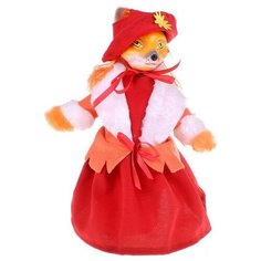 Весна Перчаточная кукла Лисица (В1952) красный