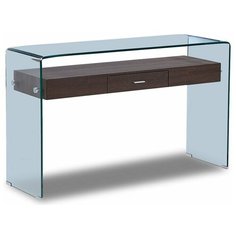 Консоль Milton, темное дерево