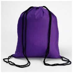 Мешок для обуви Стандарт, 420 х 340, Calligrata, фиолетовый