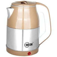 Чайник Beon BN-3005, бежевый/серебристый