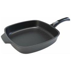 Сковорода-гриль НЕВА МЕТАЛЛ ПОСУДА Ферра индукция 59428, 28 см, съемная ручка