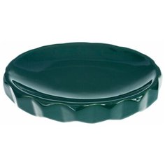 Мыльница Emerald керамика цвет изумрудный Proffi