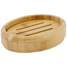 Мыльница Swensa Neox бамбук цвет бежевый