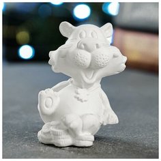 Хорошие сувениры Статуэтка "Тигр на монетах лежит" 8х5х6см