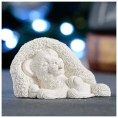 Хорошие сувениры Фигурка под раскраску "Тигренок в шапке" 6см