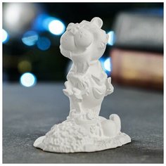 Хорошие сувениры Статуэтка "Тигр с денежным деревом" 10х6х8см