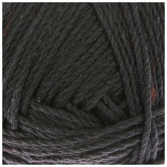 Камтекс Пряжа "Мягкий хлопок" 70% хлопок, 30% нейлон 220м/100гр (003 чёрный)