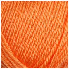 Камтекс Пряжа "Бамбино" 35% шерсть меринос, 65% акрил 150м/50гр (035, оранж
