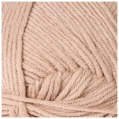 Nako Пряжа "Denim" 60% хлопок, 40% акрил 200м/100гр (11584 розово- бежев