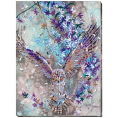 Набор для вышивания бисером на натуральном художественном холсте абрис АРТ AB-758 В утренней дымке 33х44 см Abris ART