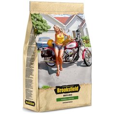 Корм Brooksfield Hairball Control Low Grain Beef & Rice для кошек, для вывода шерсти из желудка, низкозерновой, говядина и рис, 7.5 кг