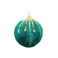 Елочный шар Magic Time 78493, зеленый, 8 см