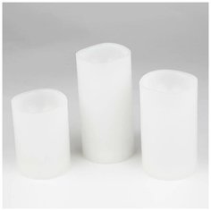 Фигурка светодиодная «Свеча» 7,5х15,1см Uniel ULD-F050 Warm White Candle Set3 UL-00007256