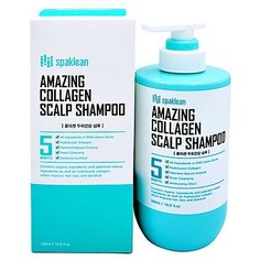 SPAKLEAN Шампунь для кожи головы с коллагеном. Amazing collagen scalp shampoo, 500 мл.