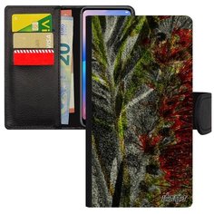 Чехол книжка на смартфон // iPhone 8 // "Экзотик" Букет Фон, Utaupia, цветной