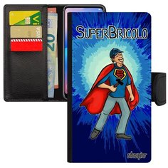 Ударопрочный чехол- книжка на смартфон // Apple iPhone 8 // "Супермастер" Ремонт Мастер, Utaupia, синий