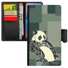 Защитный чехол книжка на смартфон // iPhone SE 2020 // "Панда" Стиль Тибет, Utaupia, серый