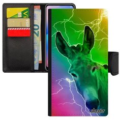 Чехол- книжка на смартфон // Galaxy A5 2017 // "Осел" Лошадь Домашний, Utaupia, цветной